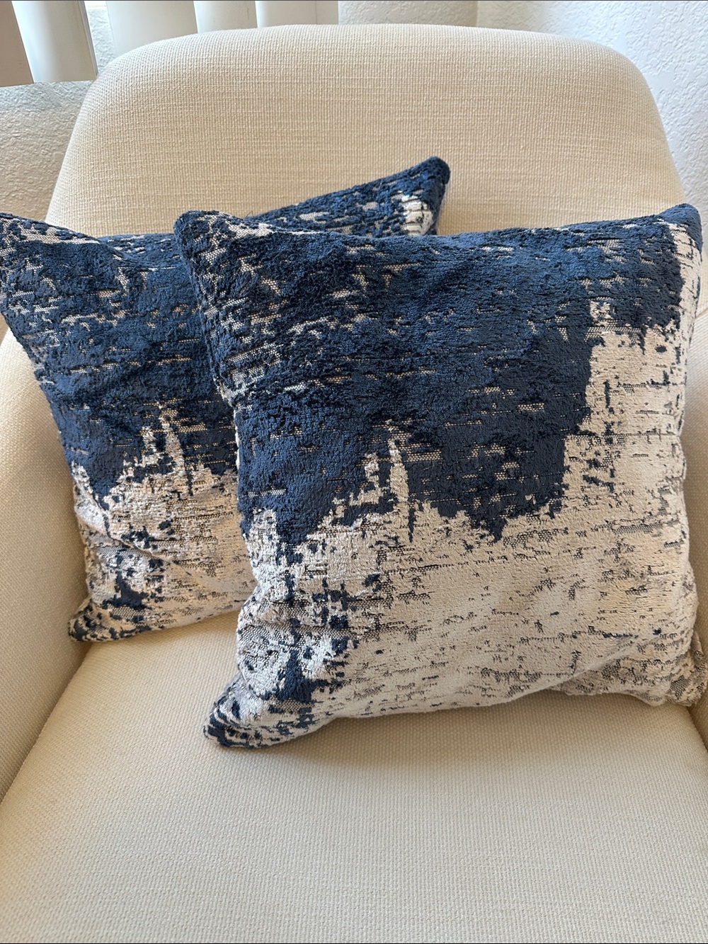 Set of West Elm Throw Pillows